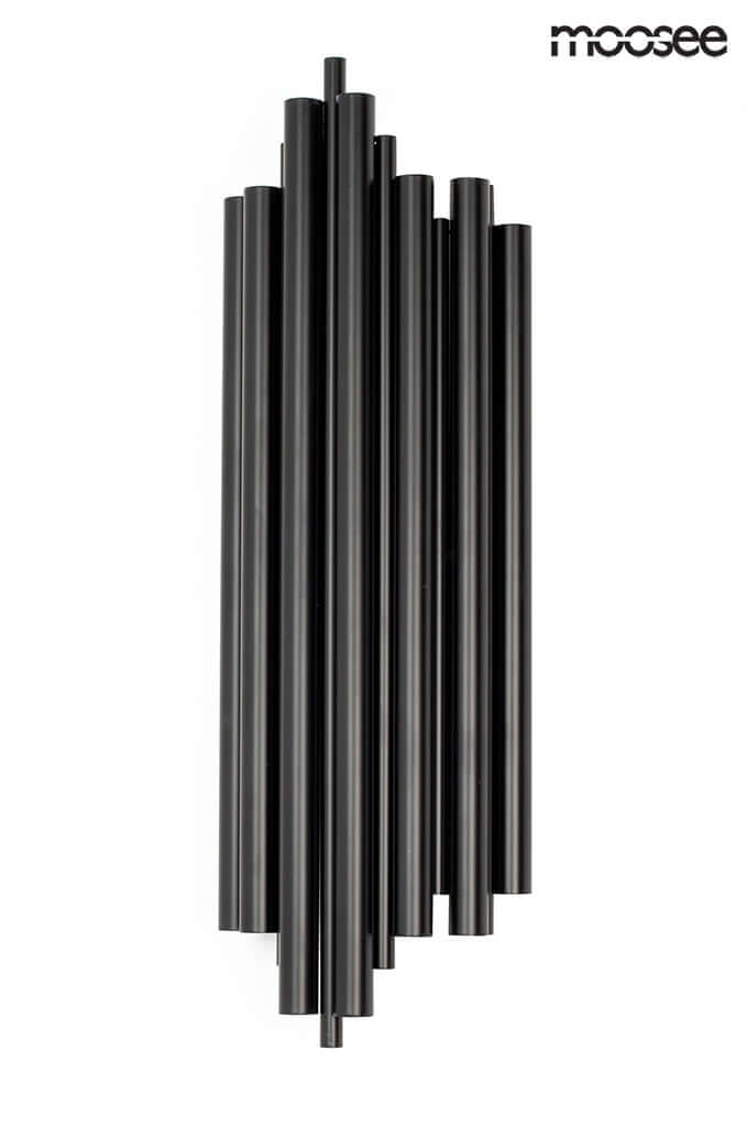 28. Harmonic Black fali lámpa fekete
