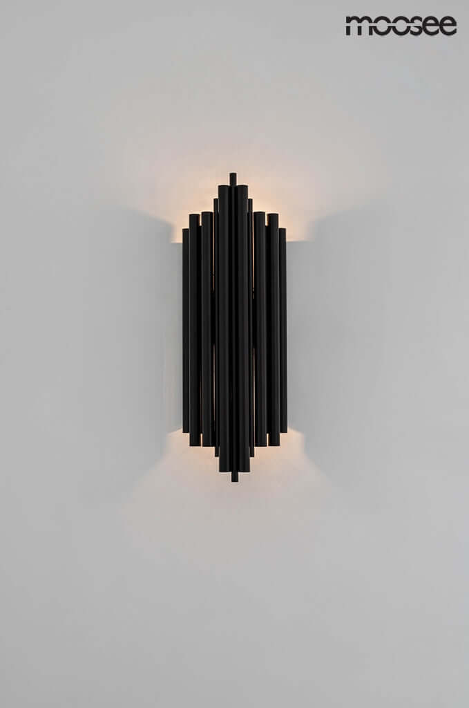 28. Harmonic Black fali lámpa fekete