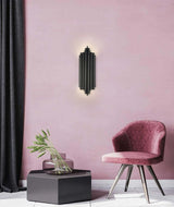 28. Harmonic Black fali lámpa fekete