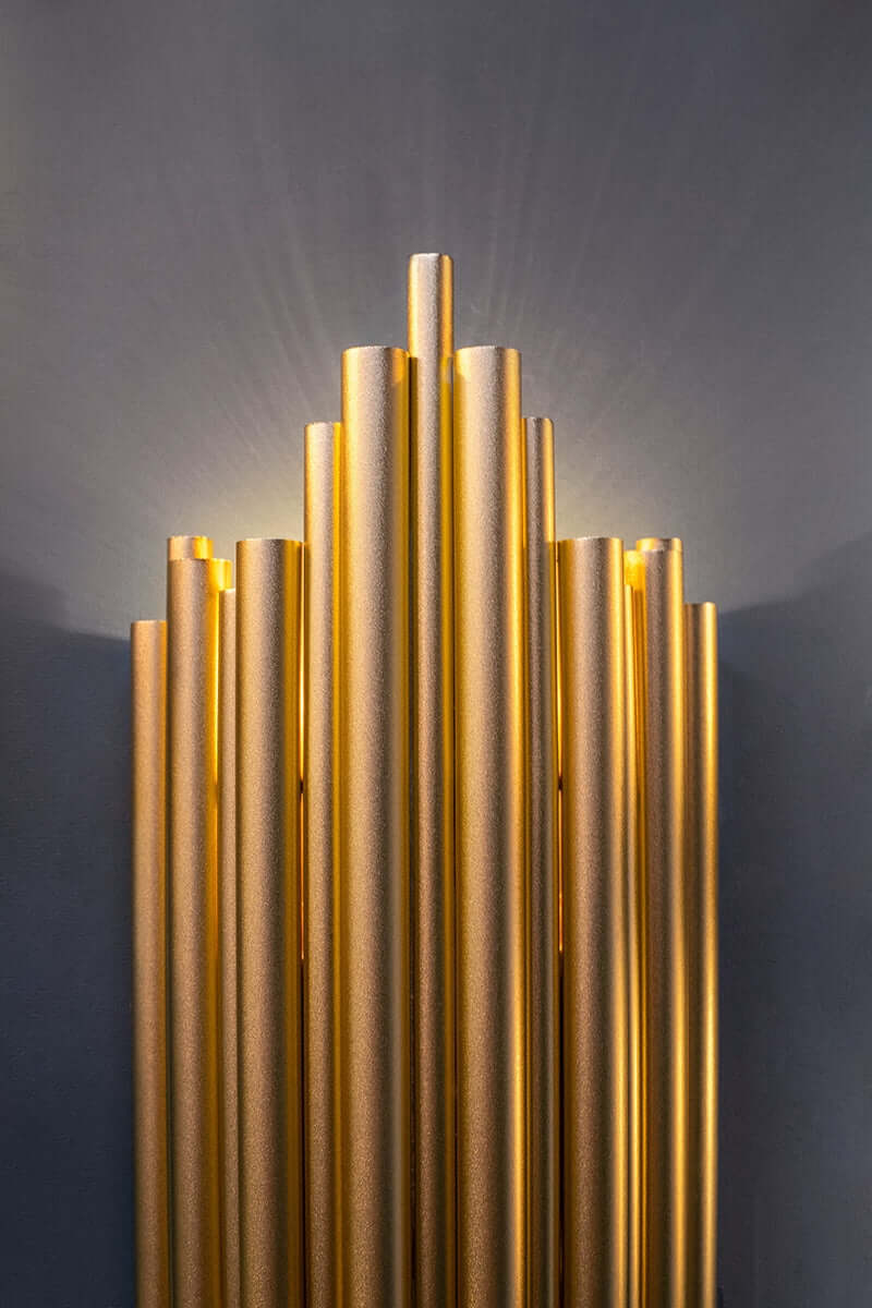 Harmonic fali lámpa arany