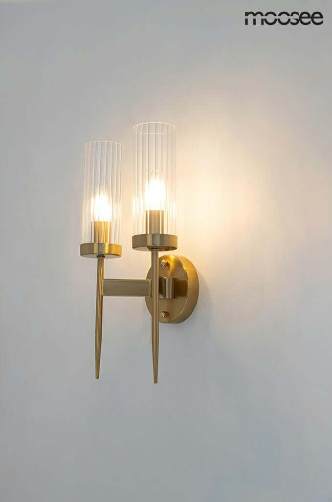 6. Torch Twin fali lámpa arany