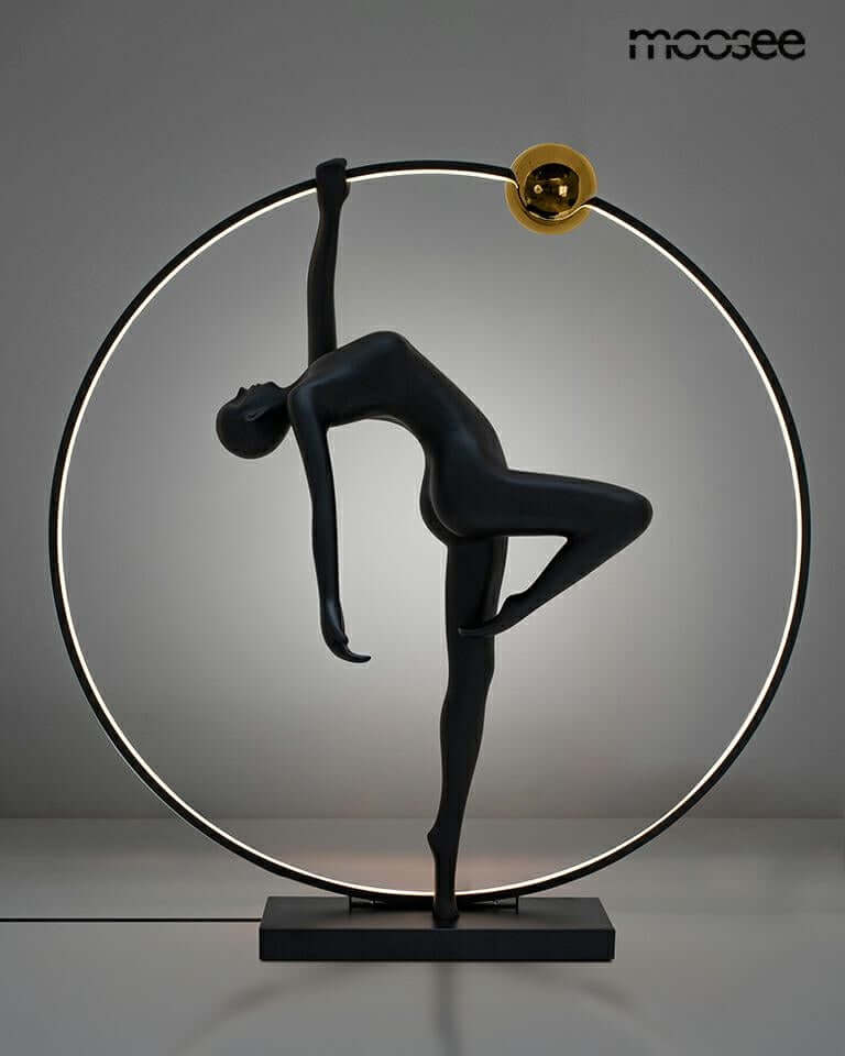 Human Acrobatic állólámpa fekete