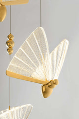 Butterfly Disc 5 függőlámpa arany
