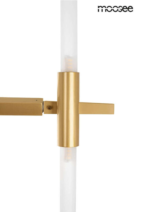 Candelabr 10 függőlámpa arany