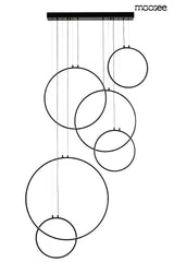 Circulo Six függőlámpa fekete
