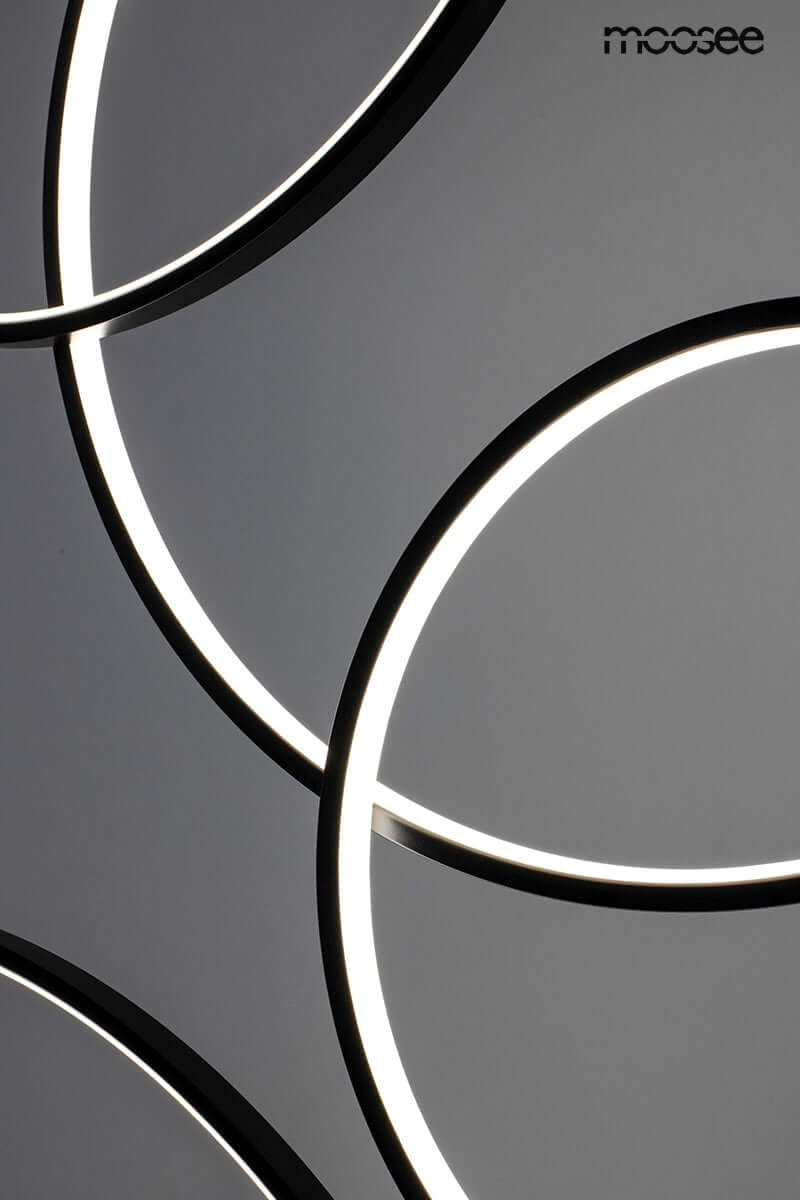 Circulo Six függőlámpa fekete