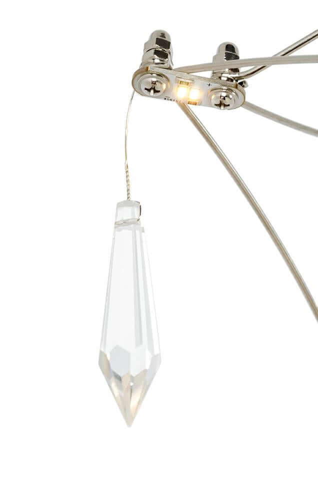 Constellation 120 függőlámpa – LED, csiszolt acél