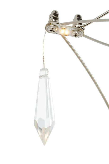 Constellation 200 függőlámpa – LED, csiszolt acél