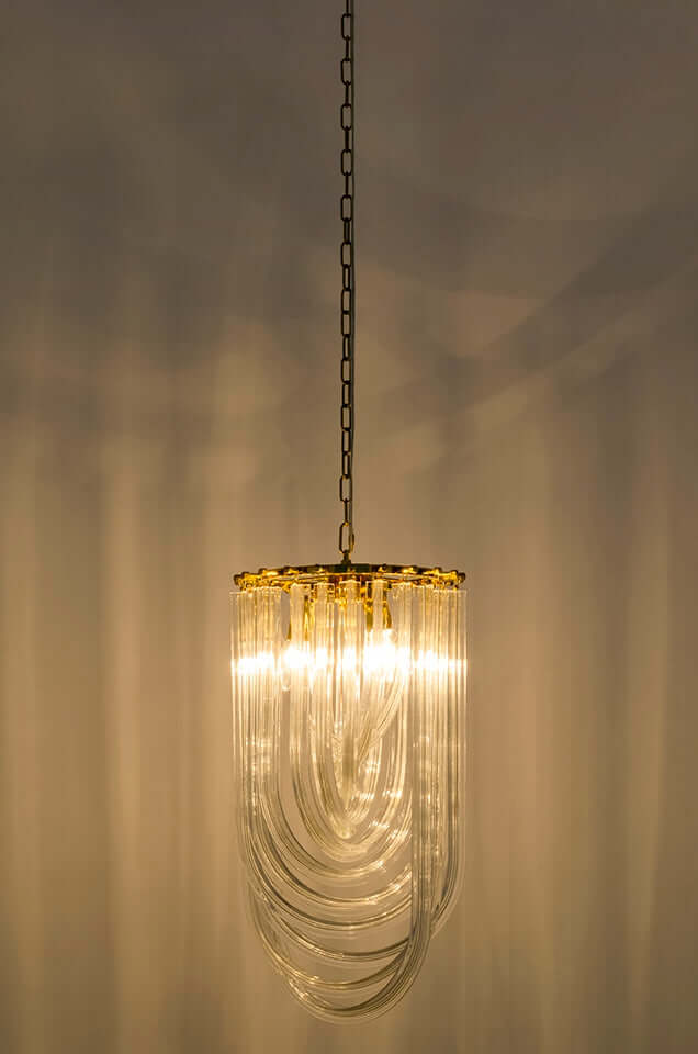 Murano L függőlámpa arany