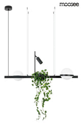 32. Plant függőlámpa fekete