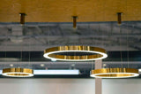 Ring 40 függőlámpa arany