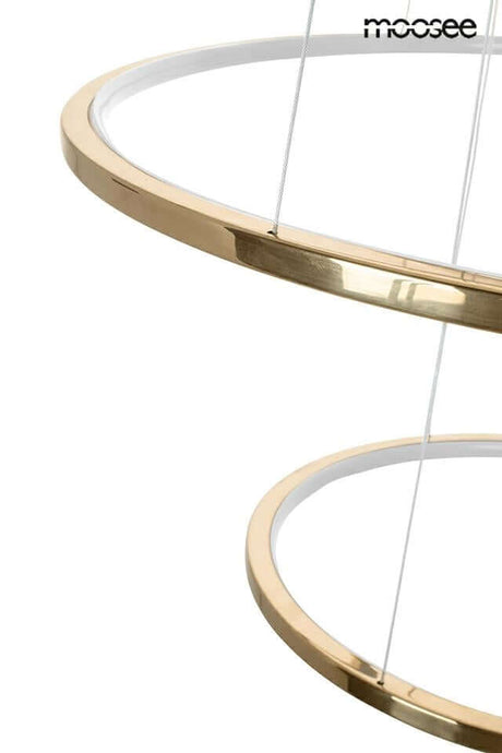 Ring Slim L függőlámpa arany