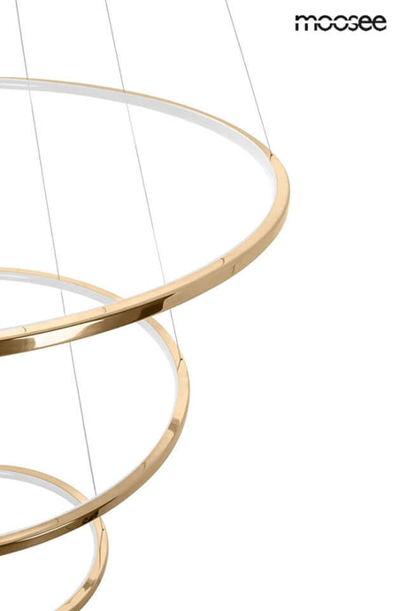 Ring Slim M függőlámpa arany
