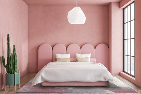 Lila Rosa modern szőnyeg mintájának ihletforrása