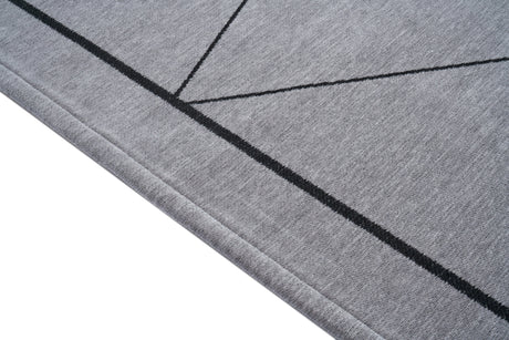 Linea Gray modern szőnyeg enteriőrben