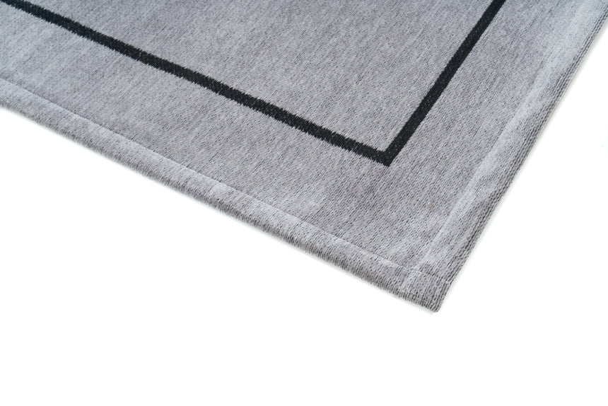Linea Gray modern szőnyeg részlete közelről