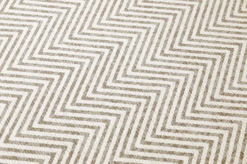 Luno Cold Beige modern szőnyeg felülete közeli nézetben