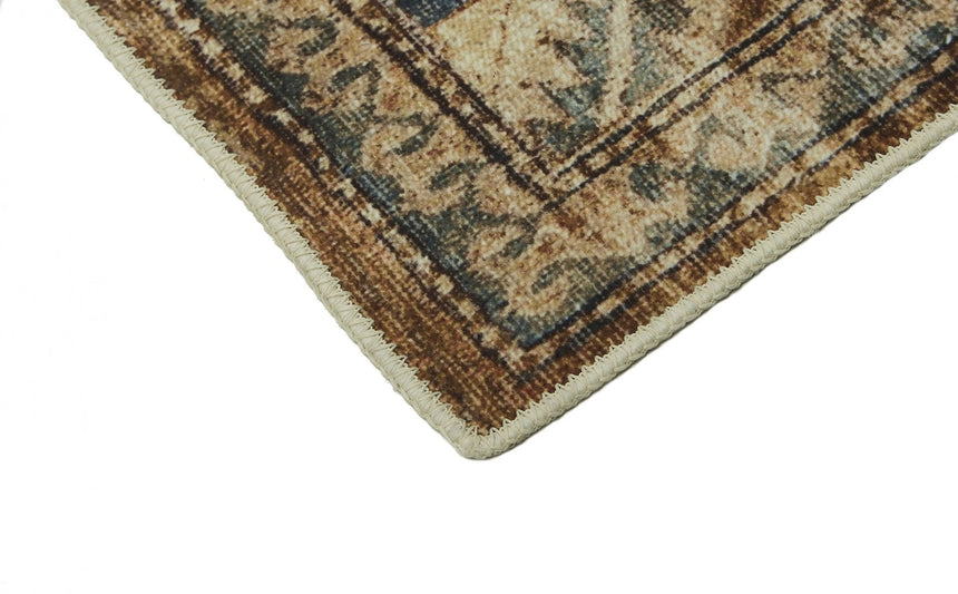 Persian Brown modern szőnyeg sarka közelről