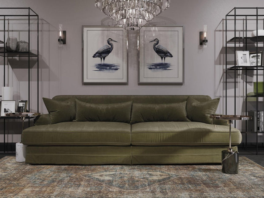 Persian Brown modern szőnyeg nappaliban