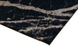 Pietra Black Honey modern szőnyeg sarka közelről