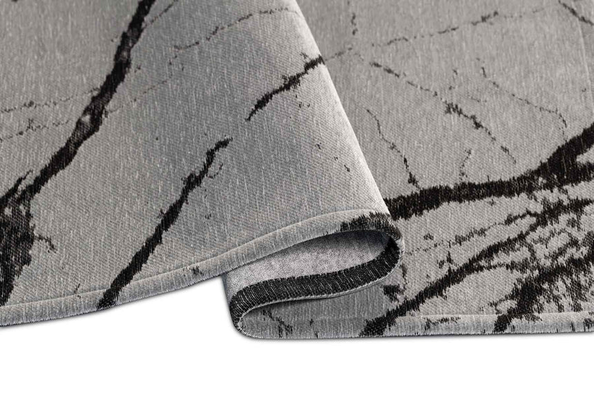 Pietra Warm Gray modern szőnyeg oldalnézetből