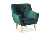 Fotel Nordic 1 Velvet II.