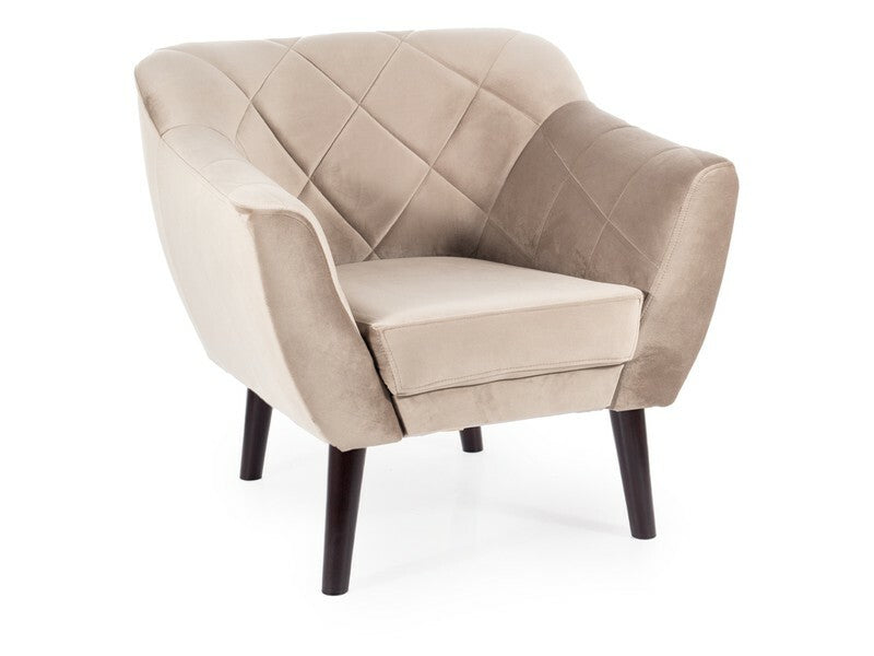 Karo 1 Velvet fotel – wenge II.