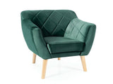 Karo 1 Velvet fotel – wenge V.