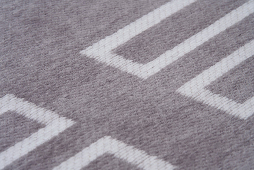 Royal Grey modern szőnyeg részlete közelről