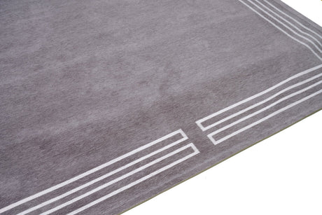 Royal Grey modern szőnyeg szálszerkezete közelről