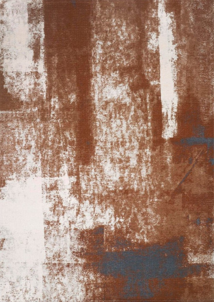 Rust Grey modern szőnyeg felülnézetből, szürke árnyalatokban