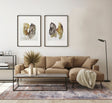 Rustic Beige modern szőnyeg felülnézetből, rusztikus bézs mintával