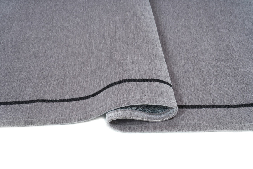 Soho Gray modern szőnyeg mintájának részlete