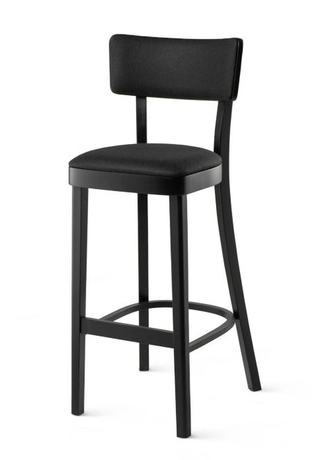 Fameg Solid BST-9449/1 bárszék szögletes fa háttámlával