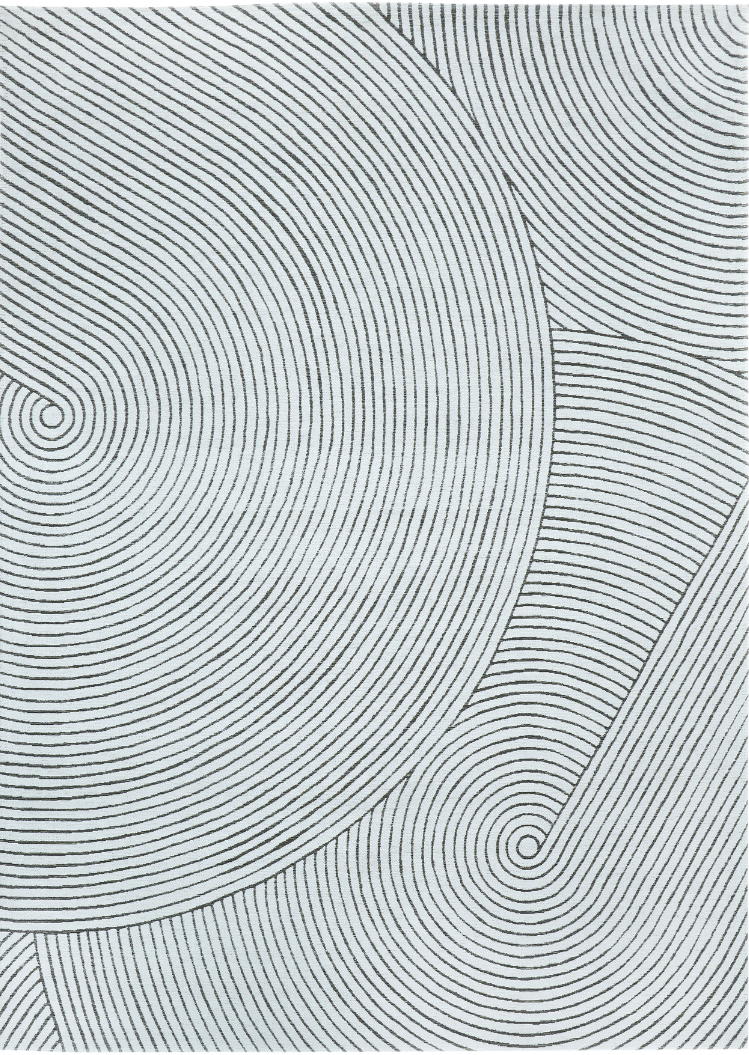 Sonno White modern szőnyeg enteriőrben