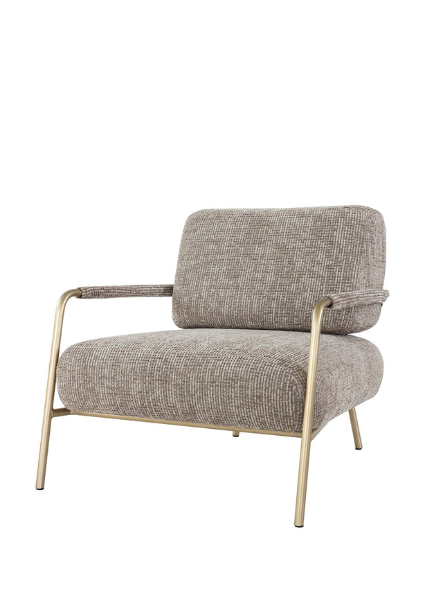 Sorel kompakt club chair fotel, 72 cm szélességgel, bőr kárpitban