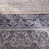 Tebriz Antique Blue modern szőnyeg mintázata közelről