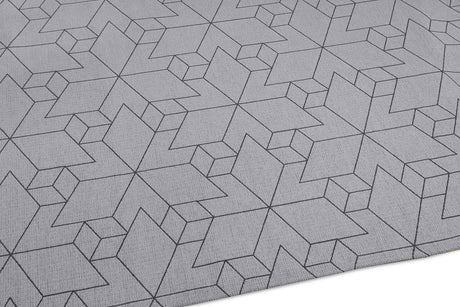 Urban Gray modern szőnyeg mintázata részletben