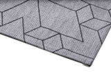 Urban Gray modern szőnyeg sarka közelről