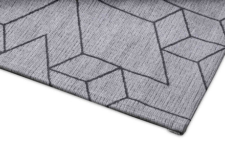 Urban Gray modern szőnyeg sarka közelről