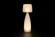 Vela állólámpa White Light kivitelben, bekapcsolva – Plust Collection
