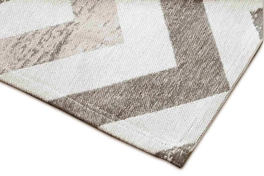 Vena Taupe modern szőnyeg sarka közelről