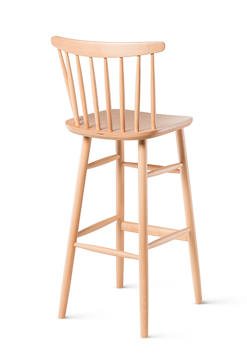 Fameg Wand BST-1102/1 bárszék hátulnézetben, küllős támla